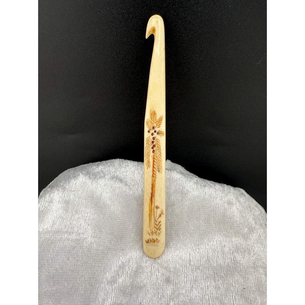 Vintage Florida Souvenir Bone Crochet‎ Hook Travel